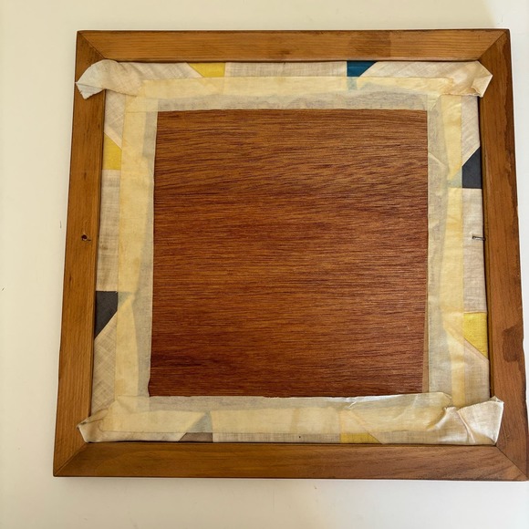 Vintage Framed handmade quilt - Picture 5 of 5